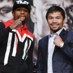 Floyd Mayweather Jr and Manny Pacquiao