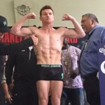 canelo alvarez weigh-in photo