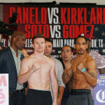 Canelo Alvarez v James Kirkland – Weigh-in