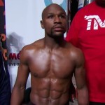 mayweather weigh-in