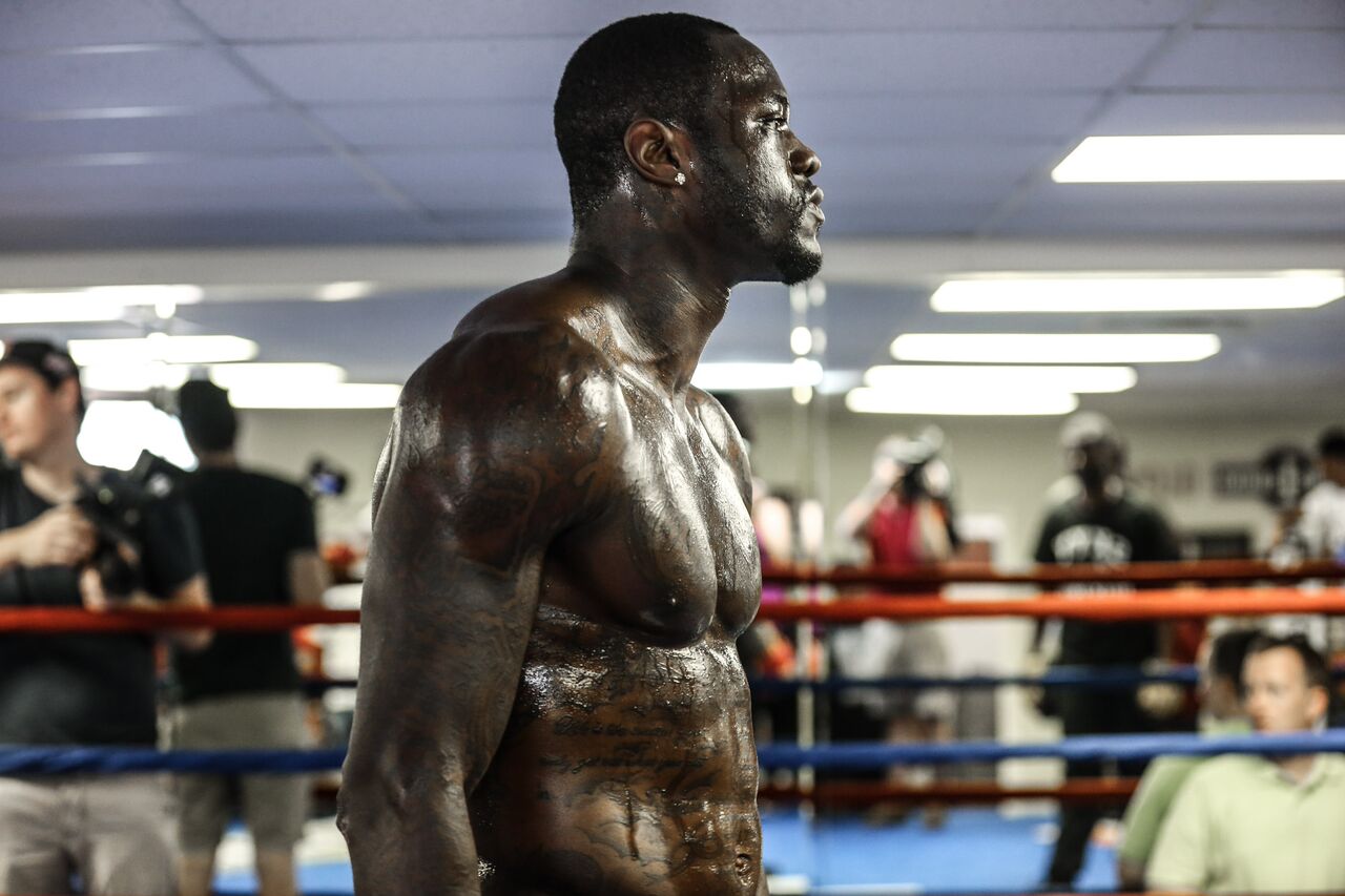 Deontay Wilder vs. Eric Molina weigh-in results & photos - ProBoxing-Fans.com