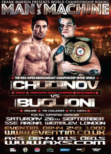 buglioni vs chudinov poster