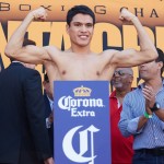 julio cesar ceja weigh-in