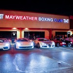 mayweather boxing club and cars