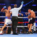 Golovkin vs Lemieux action