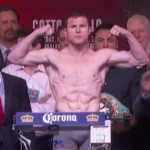 Canelo weigh-in