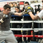 Leo Santa Cruz is looking to become a four-weight world champion on the undercard Credit: Scott Hirano / Showtime