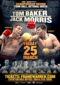 tom baker vs jack morris poster