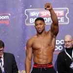 anthony joshua weigh-in