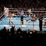 joshua knocks down martin photo