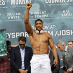 joshua vs breazeale weigh-in2