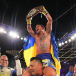 lomachenko celebrates