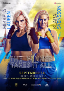 mikaela lauren vs klara svensson poster