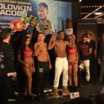 Golovkin Jacobs weigh-in