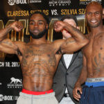 tucker vs williams weigh-in