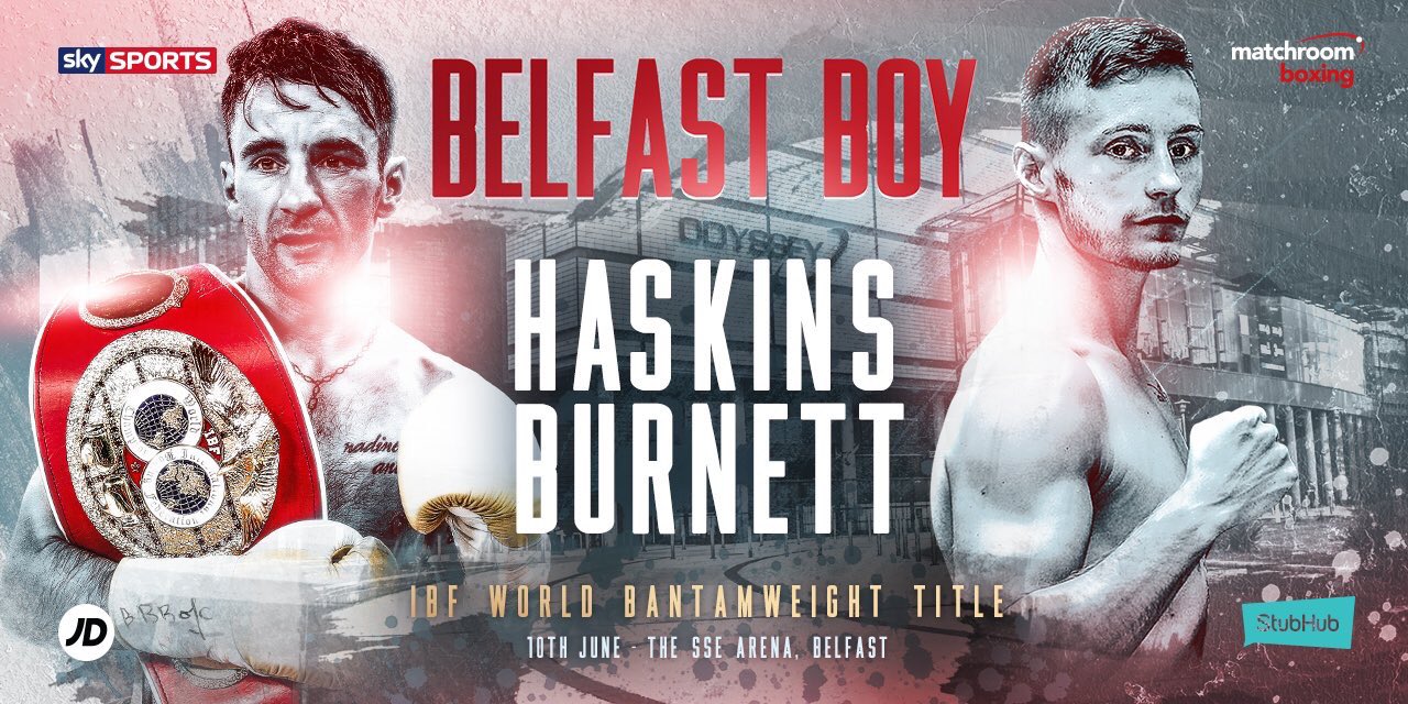 Haskins vs Burnett in IBF Bantamweight clash