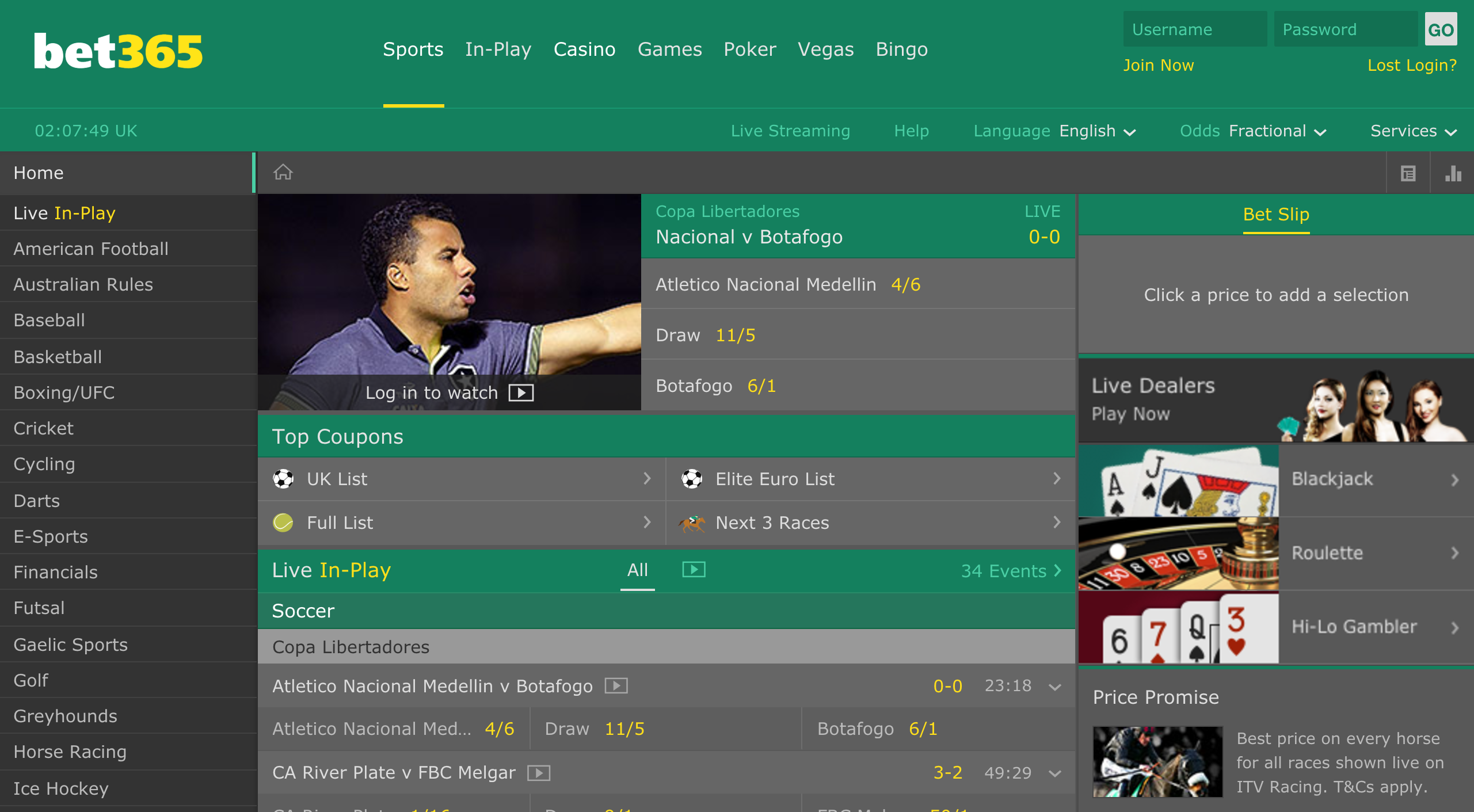 Bet 365 are one of many mobile betting operators who have revolutionised betting on boxing.