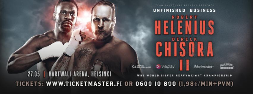 Chisora vs Helenius postponed till after summer