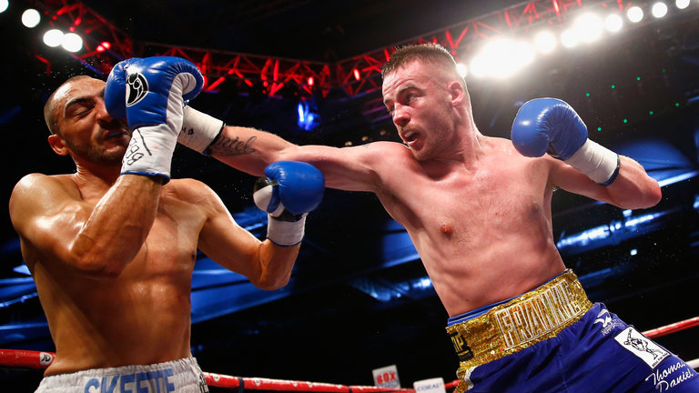 Frankie Gavin after defeating Skeete in 2014 Photo Credit: skysports.com