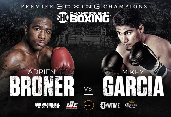 Broner vs Garcia poster