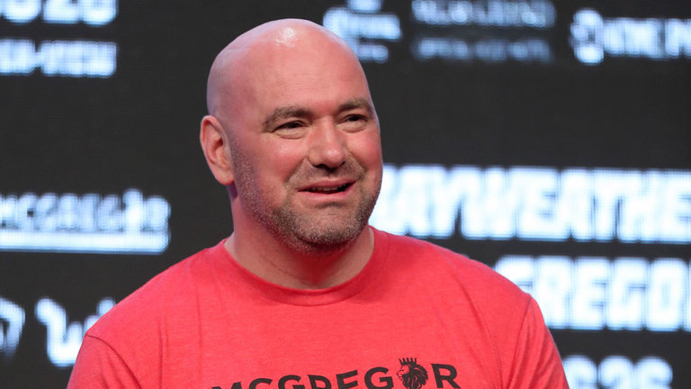 Dana White spoke on Jake Paul's team pursuing legal action to online posts Credit: skysports.com