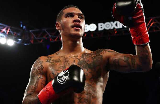 Conor Benn is aiming to emulate his father Nigel's achievements Credit: Sky Sports
