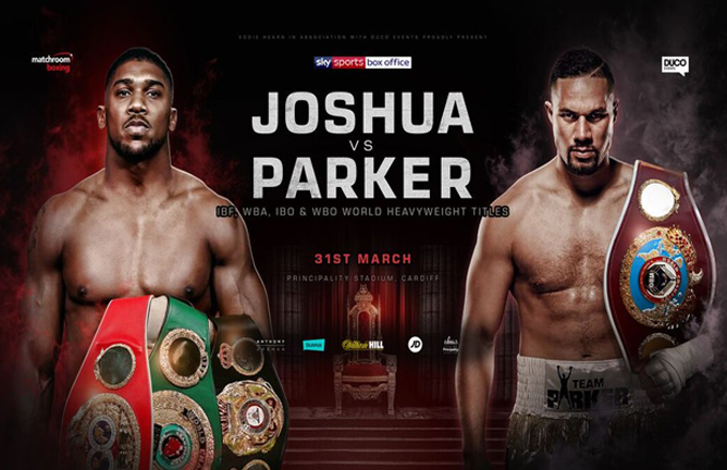 Anthony Joshua vs Joseph Parker