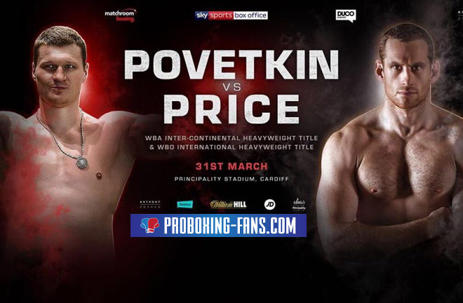 Povetkin Vs Price announced on a impressive Undercard for Joshua-Parker