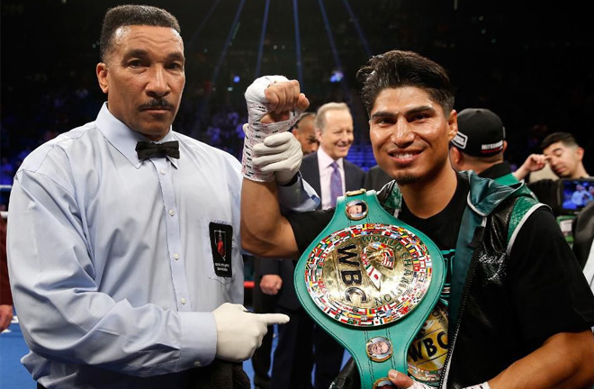 Mickey Garcia weighting up his next opponent. Photo Credit: Forbes