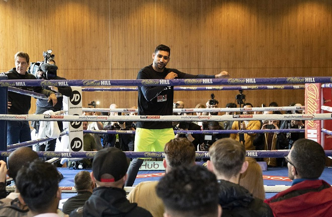 Amir Khan believes he is ready and will not make any mistakes come Saturday night. Photo Credit: Mark Robinson