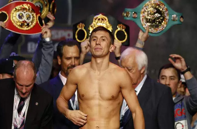 Golovkin is back on May 5th at the Stubhub Arena. Photo Credit: Heavy.com