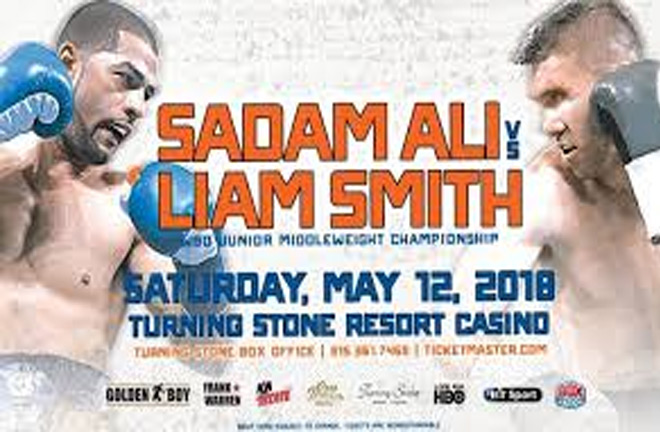 Sadam Ali to defend his WBO title against Liam Smith. Photo Credit: Boxing News