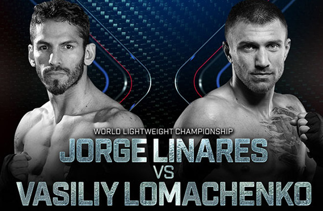 Lomachenko-Linares fight for the lightweight title this Saturday. Photo Credit: Madison Square Garden