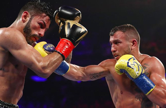 Vasyl Lomachenko defeated Jorge Linares at Madison Square Garden in New York City.