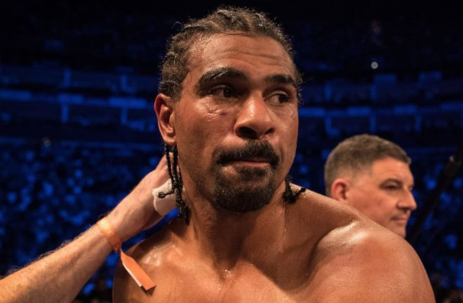 David Haye has retired from boxing after defeat by Tony Bellew. Photo Credit: Sky Sports