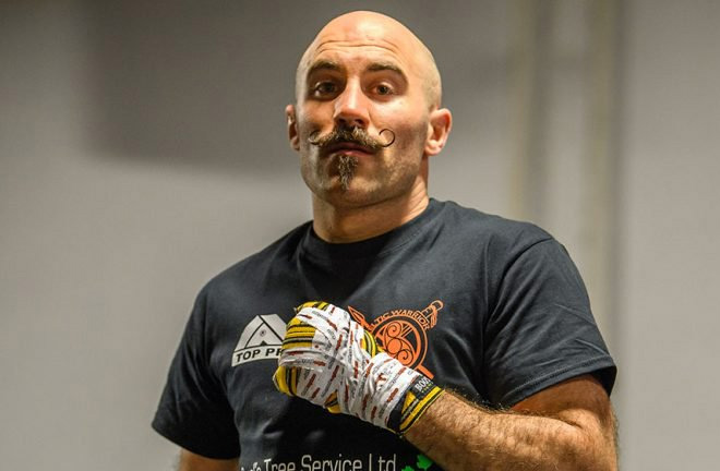 Gary O'Sullivan in what is a make or break fight. Photo Credit: The Ring 