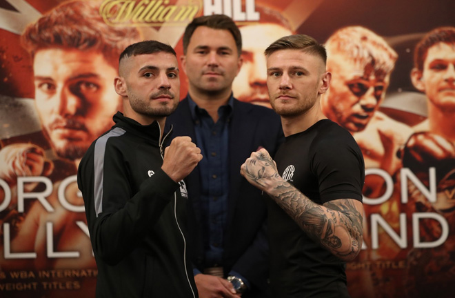 Lewis Ritson is right on schedule to land the British Lightweight title. Photo Credit: Lawrence Lustig