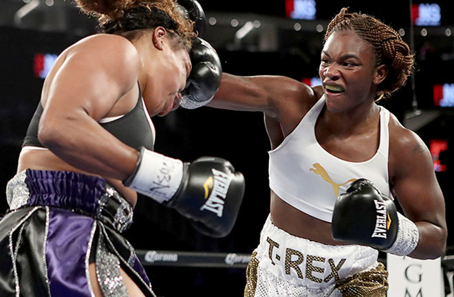 Claressa Shields can't wait for Friday night. Photo Credit: Boxing News 