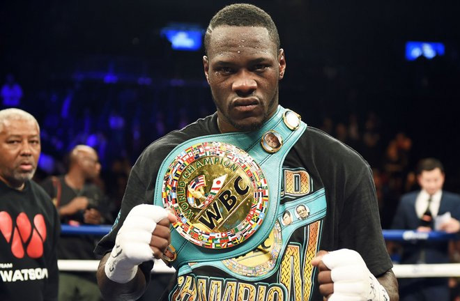 Wilder could he heading to Britain for a battle with Joshua Photo Credit: Sky Sports