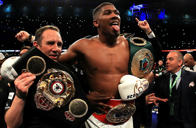 Joshua: I can’t wait to get back in the ring. Photo Credit: Sporting News 