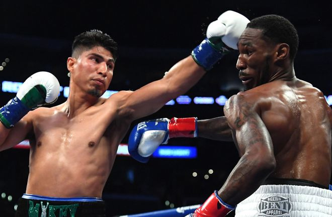 Garcia dominated Easter in front of a pro-Garcia crowd at Staples Center. Photo Credit: Sky Sports 