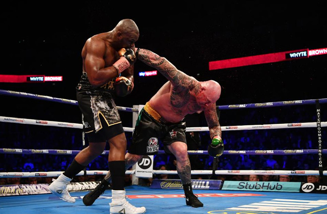 Whyte produced a brutal knockout against Lucas Browne at The O2. Photo Credit: forbes.com