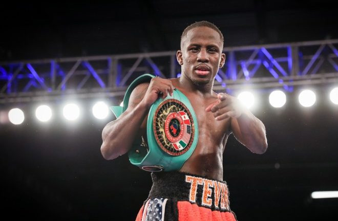 Tevin farmer signs multi-fight co-promotional deal with DiBella Entertainment and Matchroom Boxing USA. Photo Credit: Round By Round Boxing