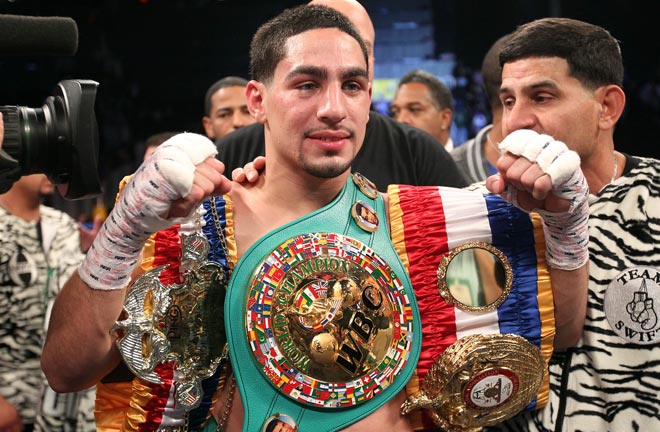 Danny Garcia will be looking to get back to the elite echelons of boxing. Photo Credit: The Fight City