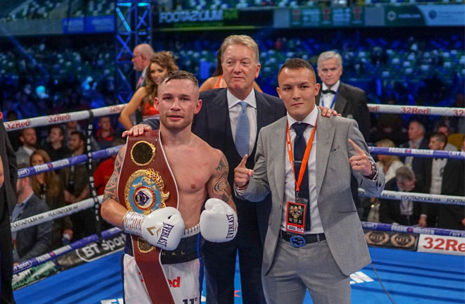 Frampton: Warrington isn't on my level. Photo Credit: Frank Warren