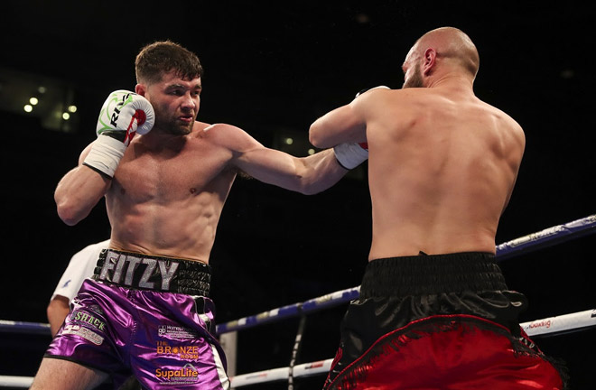 Fitzgerald keen for a match-up with fellow rising star Anthony Fowler. Photo Credit: Matchroom Boxing