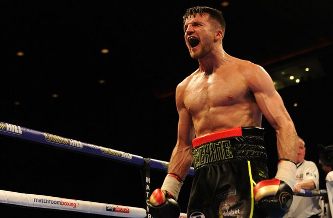 Fowler is keen after stopping Dublin’s Craig O’Brien at The O2 in July. Photo Credit: Sky Sports 