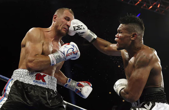 Alvarez stunned Sergey Kovalev to win the WBO title in 2018 Photo Credit: Guardian