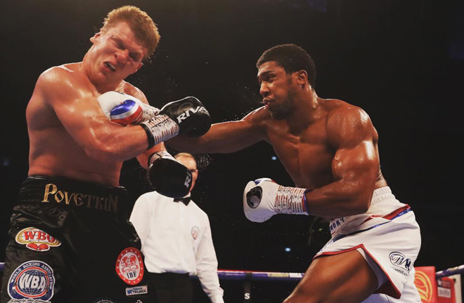 Joshua makes his first return to the capital since stopping Alexander Povetkin at Wembley in September 2018