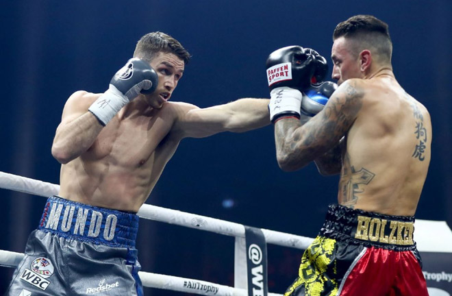 Smith defeated Nieky Holzken by unanimous points decision in the last round of The World Boxing Super Series. Photo Credit: ESPN